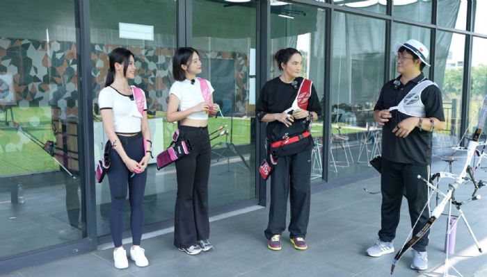 Wing Stars全新運動實境節目開播，錢薇娟攜手女孩挑戰籃球、射箭等運動